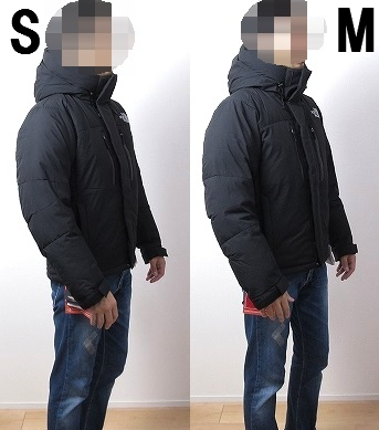 SとMどっちがいい？】バルトロライトジャケットの大小サイズ感を比較 